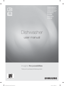 Manual Samsung D157W Dishwasher