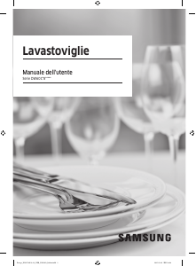 Manuale Samsung DW60CG880B00ET Lavastoviglie