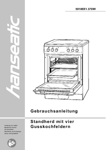 Bedienungsanleitung Hanseatic 5010EE1.37DW Herd