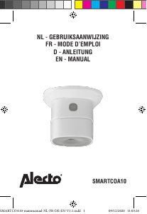 Bedienungsanleitung Alecto SMARTCOA10 Kohlenmonoxiddetektor