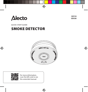 Käyttöohje Alecto SD110 Savunilmaisin