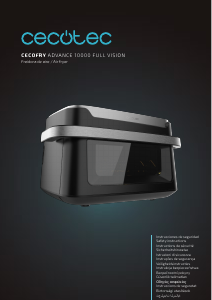 كتيب Cecotec Cecofry Advance 10000 Full Vision مقلاة عميقة