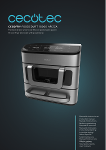 كتيب Cecotec Cecofry FoodCourt 18000 4Pizza + مقلاة عميقة