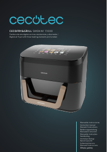 Handleiding Cecotec Cecofry&Grill Smokin 11000 Plus Friteuse