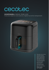 كتيب Cecotec Cecofry&Grill SmokinPrime 4000 مقلاة عميقة