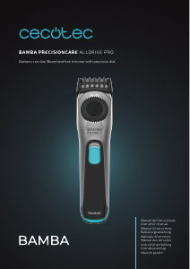 Bedienungsanleitung Cecotec PrecisionCare AllDrive Pro Haarschneider