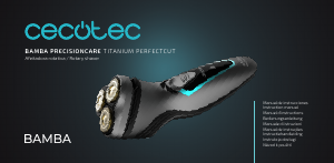 Bruksanvisning Cecotec PrecisionCare Titanium PerfectCut Hårklippare