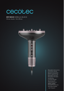 Bruksanvisning Cecotec DryWave Hårtork