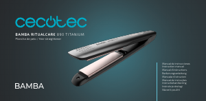 Bruksanvisning Cecotec RitualCare 890 Titanium Plattång