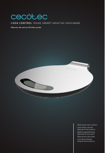 Manual de uso Cecotec Cook Control 10400 EasyHang Báscula de cocina