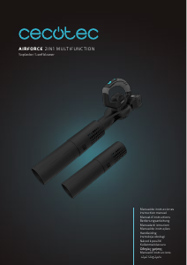 Mode d’emploi Cecotec AirForce 2in1 MultiFunction Souffleur