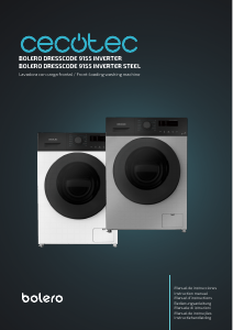 Mode d’emploi Cecotec Bolero DressCode 9155 Inverter Steel Lave-linge