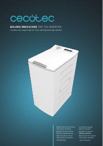 Mode d’emploi Cecotec Bolero DressCode Top 750 Inverter Lave-linge