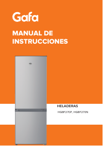 Manual de uso Gafa HGBF270N Frigorífico combinado