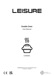 Bruksanvisning Leisure CLB60GC Spis
