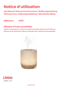 Bruksanvisning Livoo DE161 Aromspridare