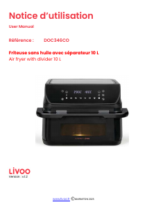 Manual Livoo DOC346CO Deep Fryer
