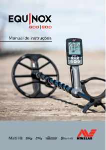 Manual Minelab EQUINOX 600 Detector de metais
