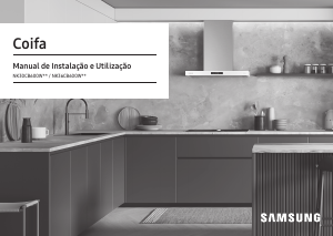 Manual Samsung NK36CB600W33 Exaustor