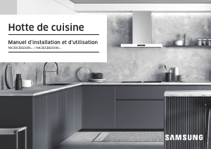 Mode d’emploi Samsung NK30CB600W33AA Hotte aspirante