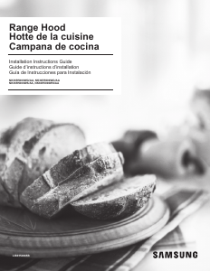 Mode d’emploi Samsung NK30R5000WS/AA Hotte aspirante