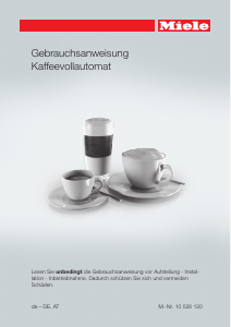 Bedienungsanleitung Miele CM 6350 Kaffeemaschine