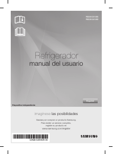 Manual de uso Samsung RB30K3010SS Frigorífico combinado