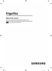 Manual de uso Samsung RB34C705DWW Frigorífico combinado