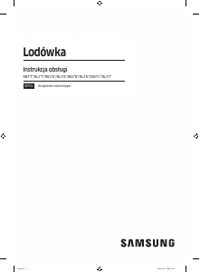 Instrukcja Samsung RB38C600CB1 Lodówko-zamrażarka