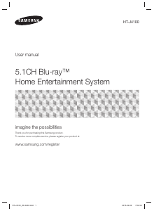 Mode d’emploi Samsung HT-J4100 Système home cinéma