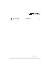 Bedienungsanleitung Smeg ST4523DIN Geschirrspüler