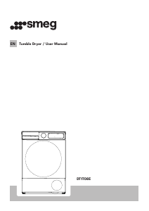 Handleiding Smeg DT1T08E Wasdroger