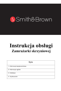 Handleiding Smith&Brown SZCF-302-WE3 Vriezer