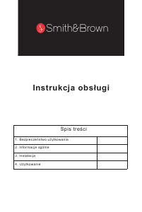 Instrukcja Smith&Brown SFTF-632-IE5 Lodówko-zamrażarka