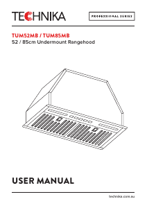 Handleiding Technika TUM52MB Afzuigkap