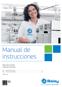 Manual de uso Balay 3EB731LQ Placa
