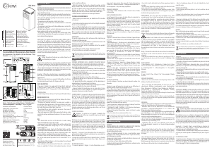 Manual de uso Kiwi KAC-7910 Aire acondicionado