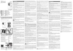 Manual Kiwi KAC-7911 Air Conditioner