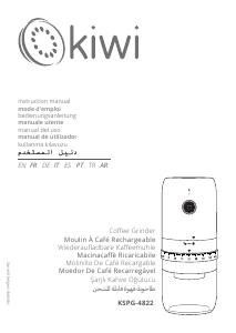 Manuale Kiwi KSPG-4822 Macinacaffè