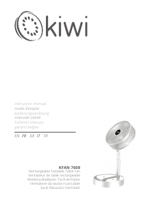 Bedienungsanleitung Kiwi KFAN-7608 Ventilator