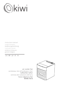 Mode d’emploi Kiwi KFAN-7613 Ventilateur