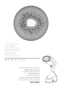 Bedienungsanleitung Kiwi KSI-640 Dampfbürste