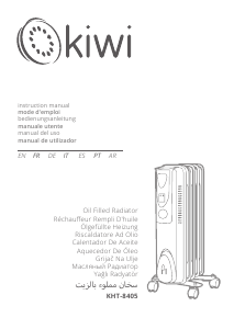 Bruksanvisning Kiwi KHT-8405 Värmefläkt