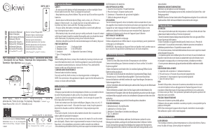 Bedienungsanleitung Kiwi KSPG-4851 Pfeffer- und Salzmühle
