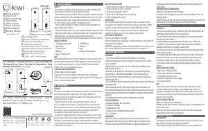 Bedienungsanleitung Kiwi KSPG-4852 Pfeffer- und Salzmühle