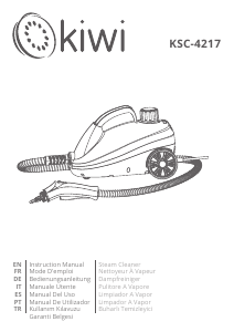 Manual de uso Kiwi KSC-4217 Limpiador de vapor