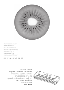 Mode d’emploi Kiwi KVS-9975 Appareils de mise sous vide