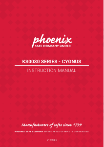 Handleiding Phoenix KS0032E Cygnus Kluis