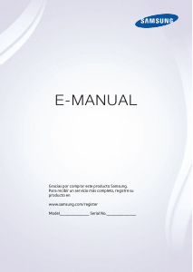 Manual de uso Samsung UN78JS9500G Televisor de LED