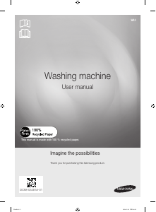 Manual Samsung WA3/HC Washing Machine